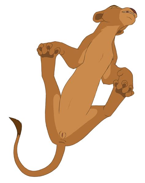 Rule 34 Cub Disney Feline Female Feral Holding Foot Lion