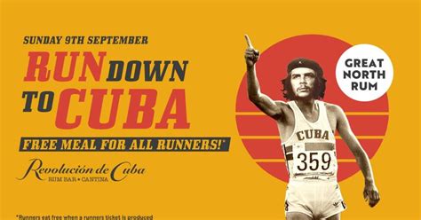 Free Meal For Great North Runners Revolución De Cuba Get Into Newcastle