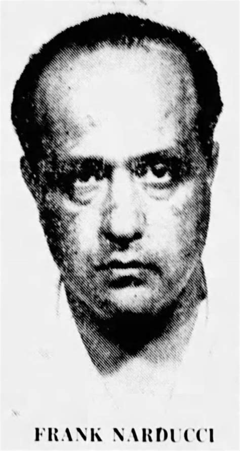 Frank Narducci 1965 Mafia Gangster Mobster Philly