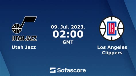 Jazz Vs Clippers Scores And Predictions Sofascore