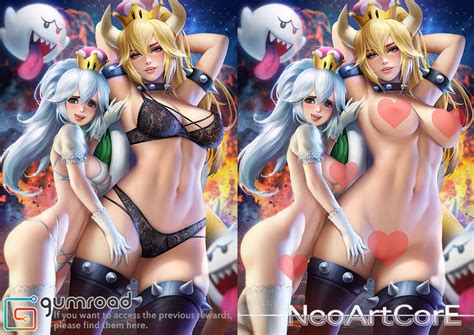 Bowsette X Boosette Nsfw By Neoartcore Hentai Foundry