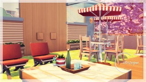 Cat Cafe At Cross Design Sims 4 Updates