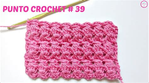 ¿buscas un nuevo punto para tejer a crochet? PUNTO A CROCHET PASO A PASO # 39 - YouTube
