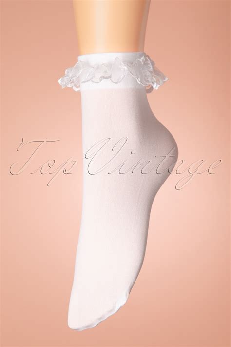 Cute Ruffle Lace Bobby Socks