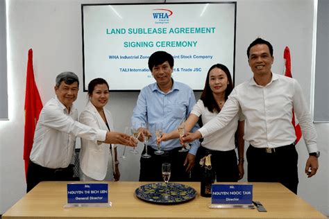 Signed Land Lease Agreement Between Tali And Wha Iz 1 Nghe An