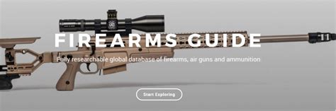 Firearms Guide Releases Fully Interactive Database Surplus Store