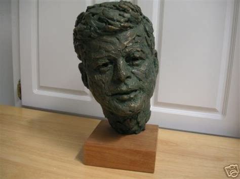 Replica Of Jfk Bust In Grand Foyer Kennedy Cntr 19955826