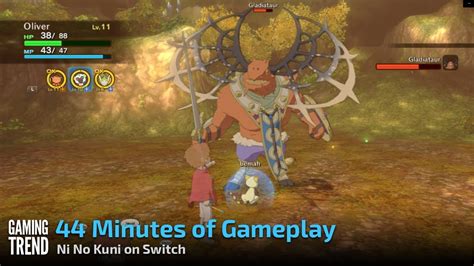 44 Minutes Of Ni No Kuni Wrath Of The White Witch Gameplay On The Switch Youtube