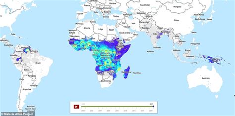 Time Lapse Map Of The World Shows How Malaria Has Moved Since 2000 No
