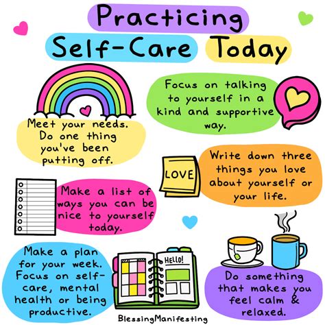 Self Love Rainbow Self Care Activities Self Help Self