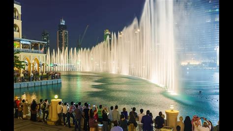 The Dubai Fountain Show Arabic Music Gopro Hd Youtube