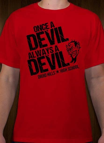 Devils Mascot T Shirt Template Make Your Own Custom Tees Online