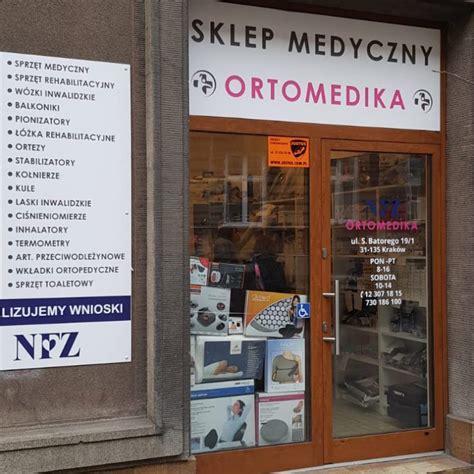 Kontakt Ortomedika Sklep Rehabilitacyjny Sklep Medyczny Kraków