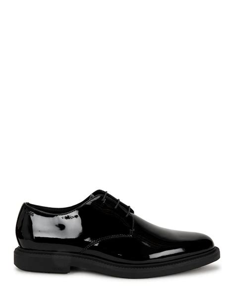 Boss By Hugo Boss Larry Patent Leather Derby Shoes In Black For Men Lyst