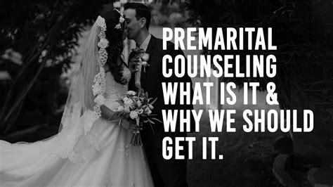 premarital counseling what is it why we should get it youtube