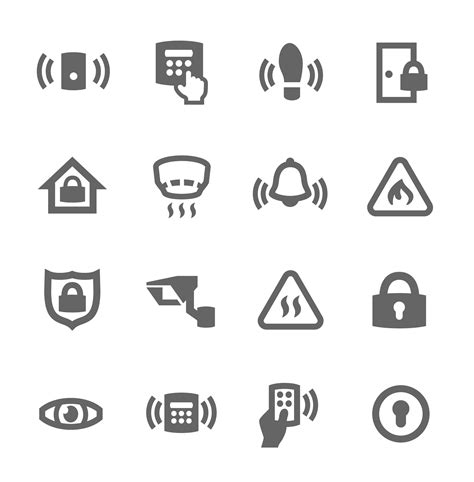 Home Security Alarm System Icon The O Guide
