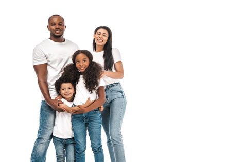 Happy African American Parents With Daughter And Free Stock Photo And Image