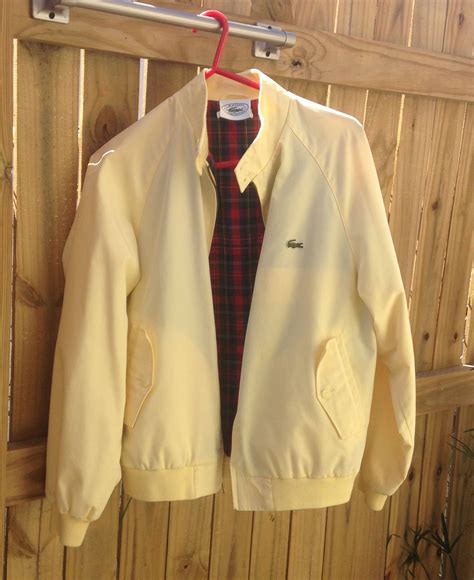 Jacket Izod Classic Alligator Jacket Vintage Jacket | Etsy | Vintage jacket, Plaid lined jacket 
