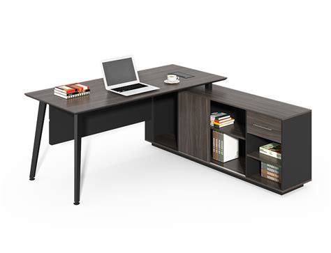 E1 Grade Wooden L Shape Office Executive Table Design Cf Hm1618b