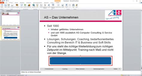 Der breitbandanschluss (fftb) der schule ist keine zwingende voraussetzung für die förderung. PowerPoint Präsentationen erstellen leicht erklärt | AS ...