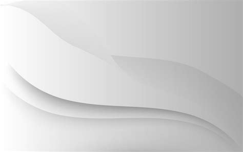 Premium Vector Elegant White Grey Wave Dynamic Background Soft White