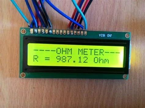 Lcd Display Ohm Meter At Rs 1999piece Electricals In Pune Id
