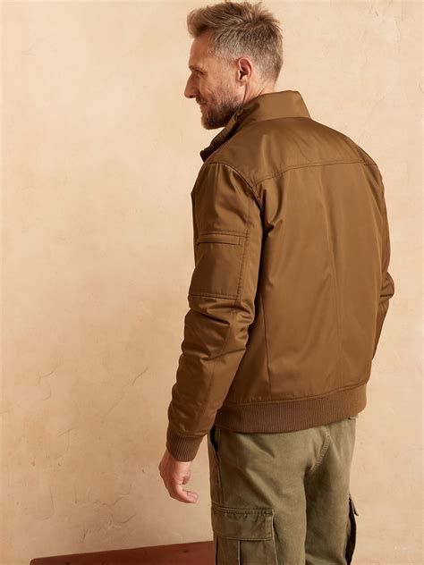 Water Resistant Flight Jacket Banana Republic Factory