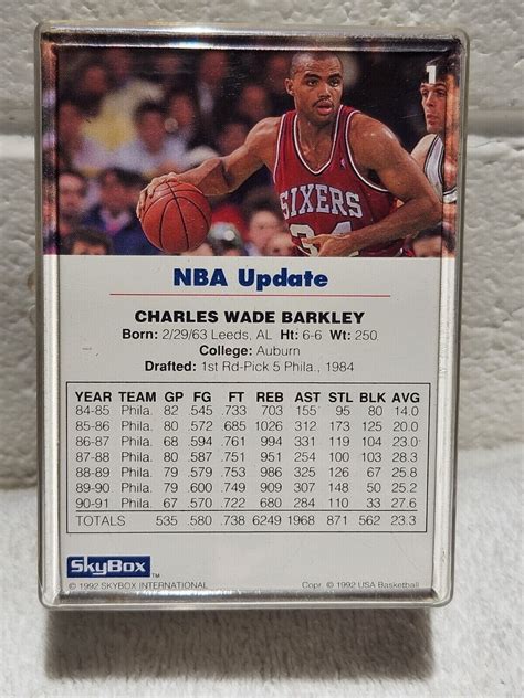 1992 Skybox Usa Basketball Dream Team Complete 110 Card Set Ebay