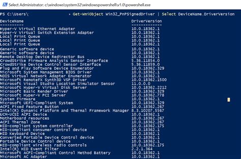 How To Get Drivers Version Using Powershell Shellgeek