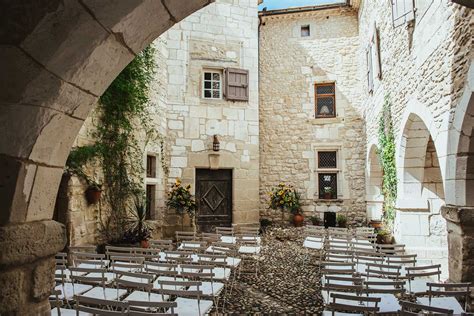 Château De Brametourte Wedding Photography Near Lautrec In France