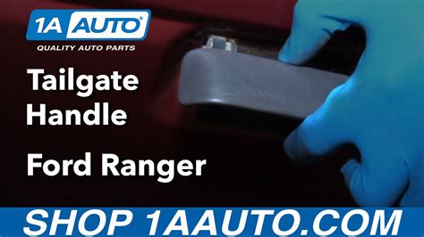 How To Replace Tailgate Handle 98 12 Ford Ranger Youtube