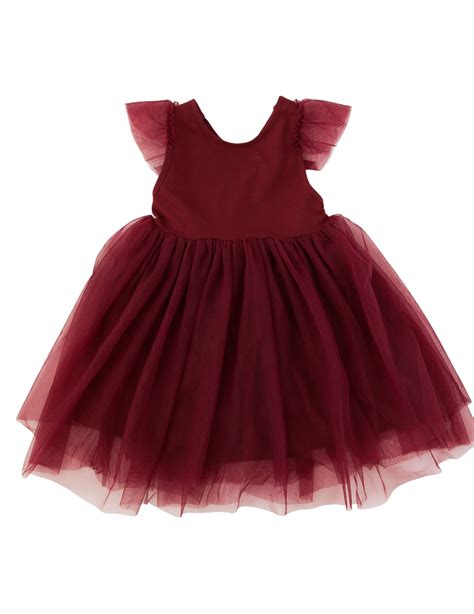 Scarlett Tutu Dress Cherry Red Karibou Kids