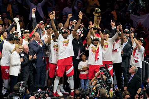 Toronto Raptors Defeat Golden State Warriors For Nba Title Time