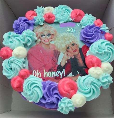 My Trixie And Katya Birthday Cake Because Its My Birthday And Not