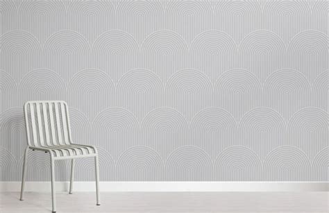 Nude Circuit Design Geometric Striped Pattern Wallpaper Hovia