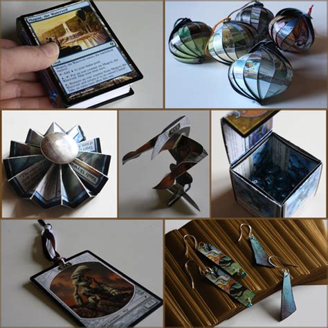 7 Craftsy Things To Do With Magic Cards Tallys Treasury