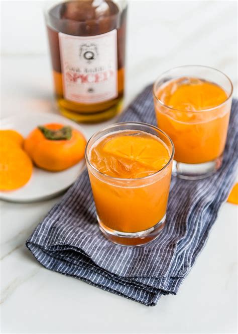 Those who want mulled wine can be locked in the cellar until their screams grow hoarse. A Holiday Cocktail With a Twist: Persimmon Spiced Rum Old Fashioned | Hello Glow | Recipe | Rum ...