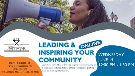Leading And Inspiring Your Community Virtual Pnc Fairfax Connection