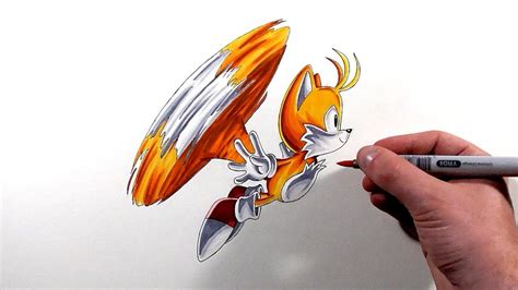 Drawing Tails Flying Sonic Mania Youtube