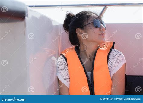 Beautiful Girl On The Speed Boat Stock Image Image Of Skipper Speed