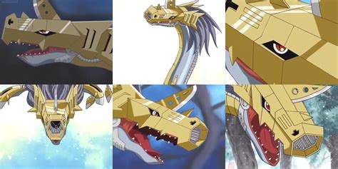 Digimon Adventure E40 E41 Metalseadramon Montage By Giuseppedirosso On