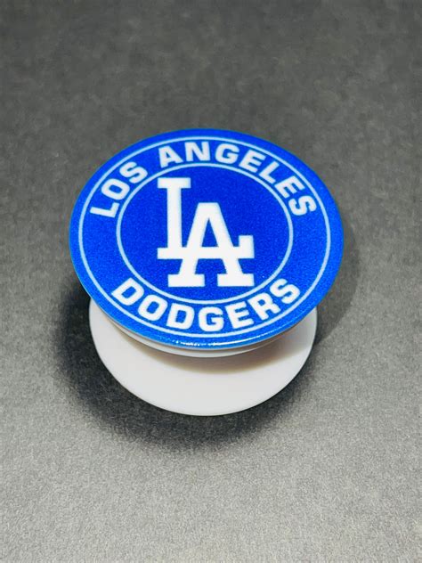 La Dodgers Pop Up Soporte Para Teléfonos Etsy