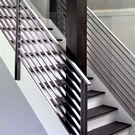 Metal Modern Stair Railing 5 Staircase Design
