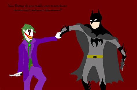 Batman Vs Joker By Sewinglife On Deviantart