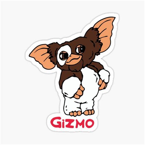 Gizmo Sticker For Sale By Davidbrg Redbubble