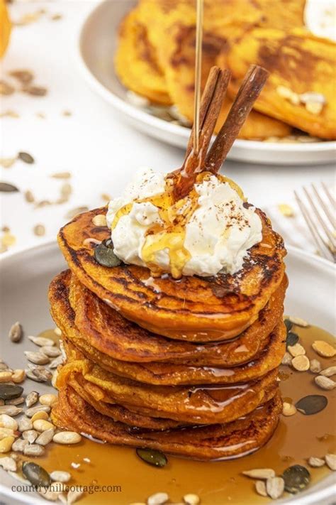 Easy Healthy Pumpkin Pancakes Recipe Vegan And Gluten Free