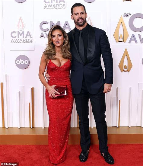 Get A Room Busty Jessie James Decker And Shirtless Husband Eric Pose Seductively With Milk And