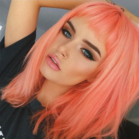 Colour Of The Year Living Coral How To Make It Work For Your Hair