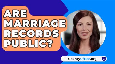Are Marriage Records Public Youtube