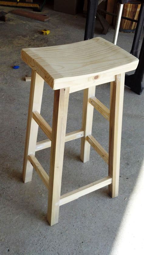 Hi everyone, this is my first project on lumberjocks.it is not difficult or particularly impressive but i figured i would. Lazy Liz on Less: Barstools | Diy stool, Wood diy, Diy bar ...